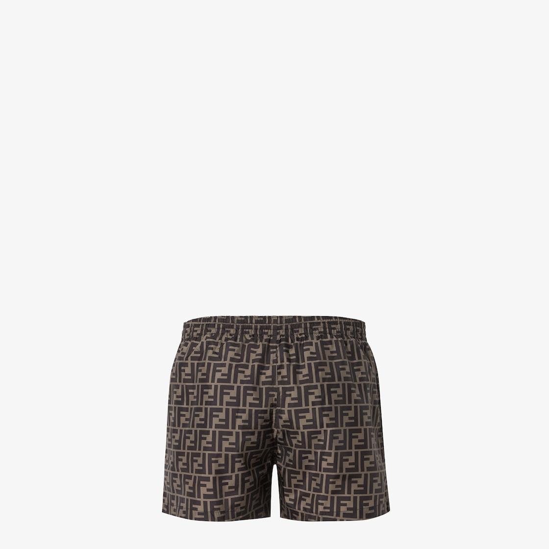 Swim ShortsBrown fabric shorts Product Image