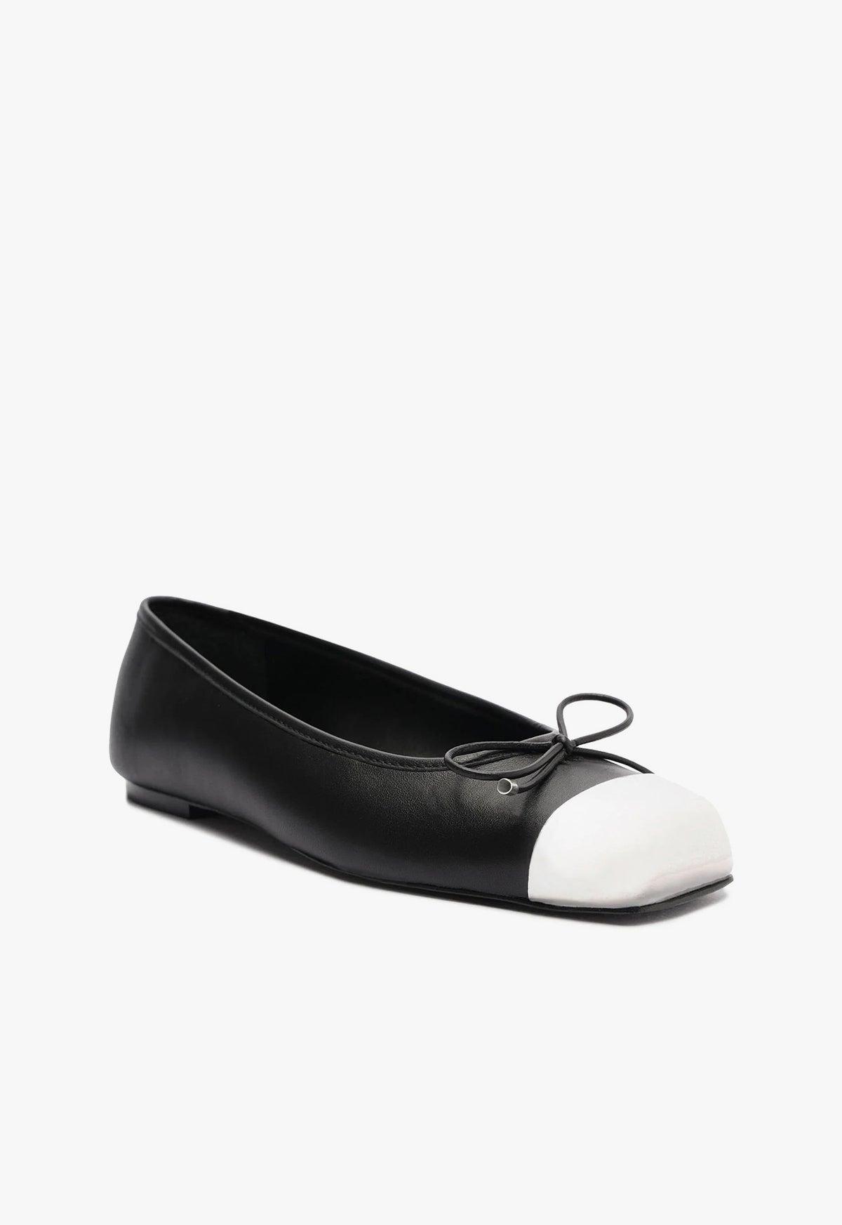 Sae Cap Toe Leather Flat Product Image