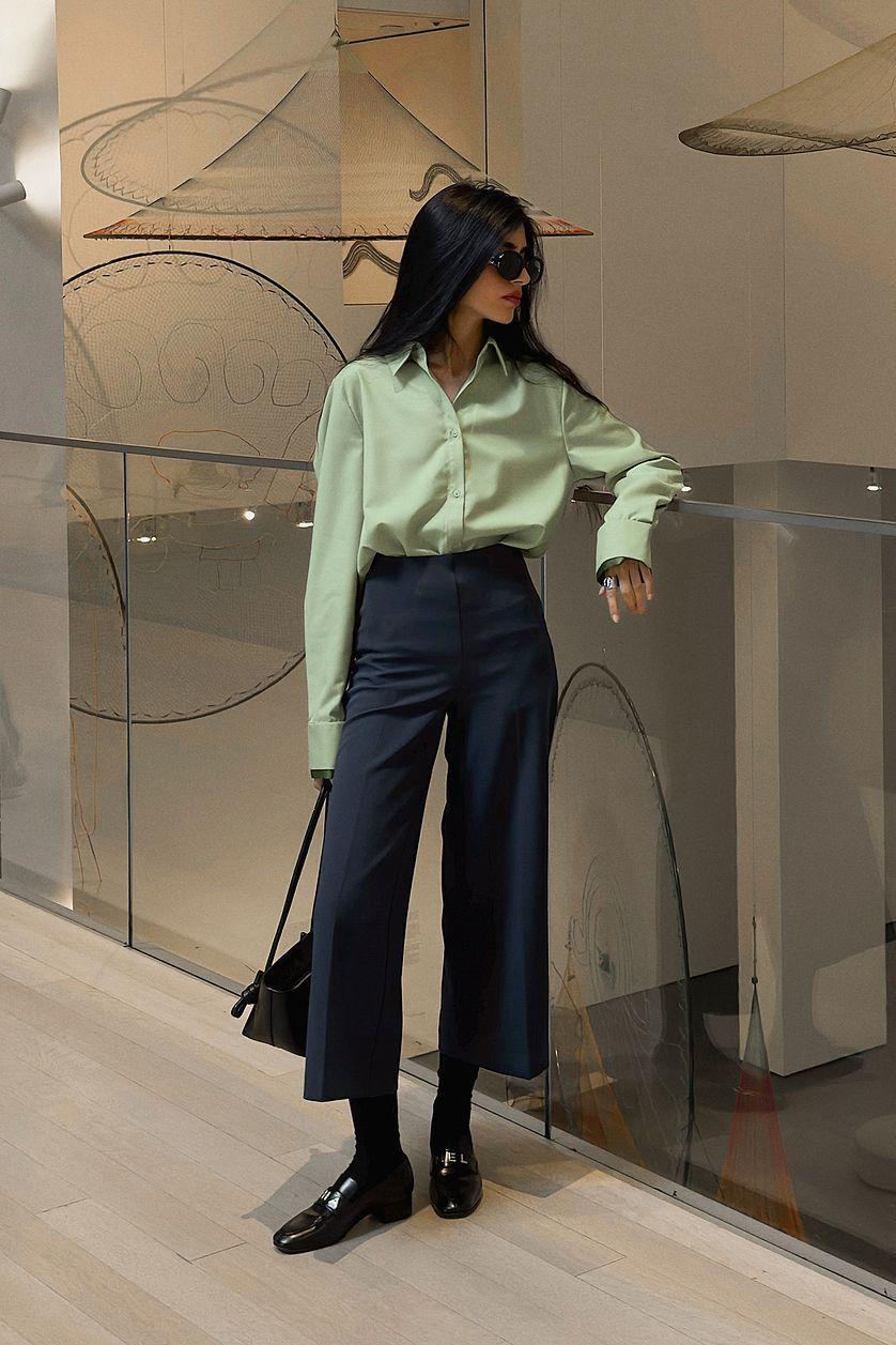 Culotte High Waist Pants Product Image