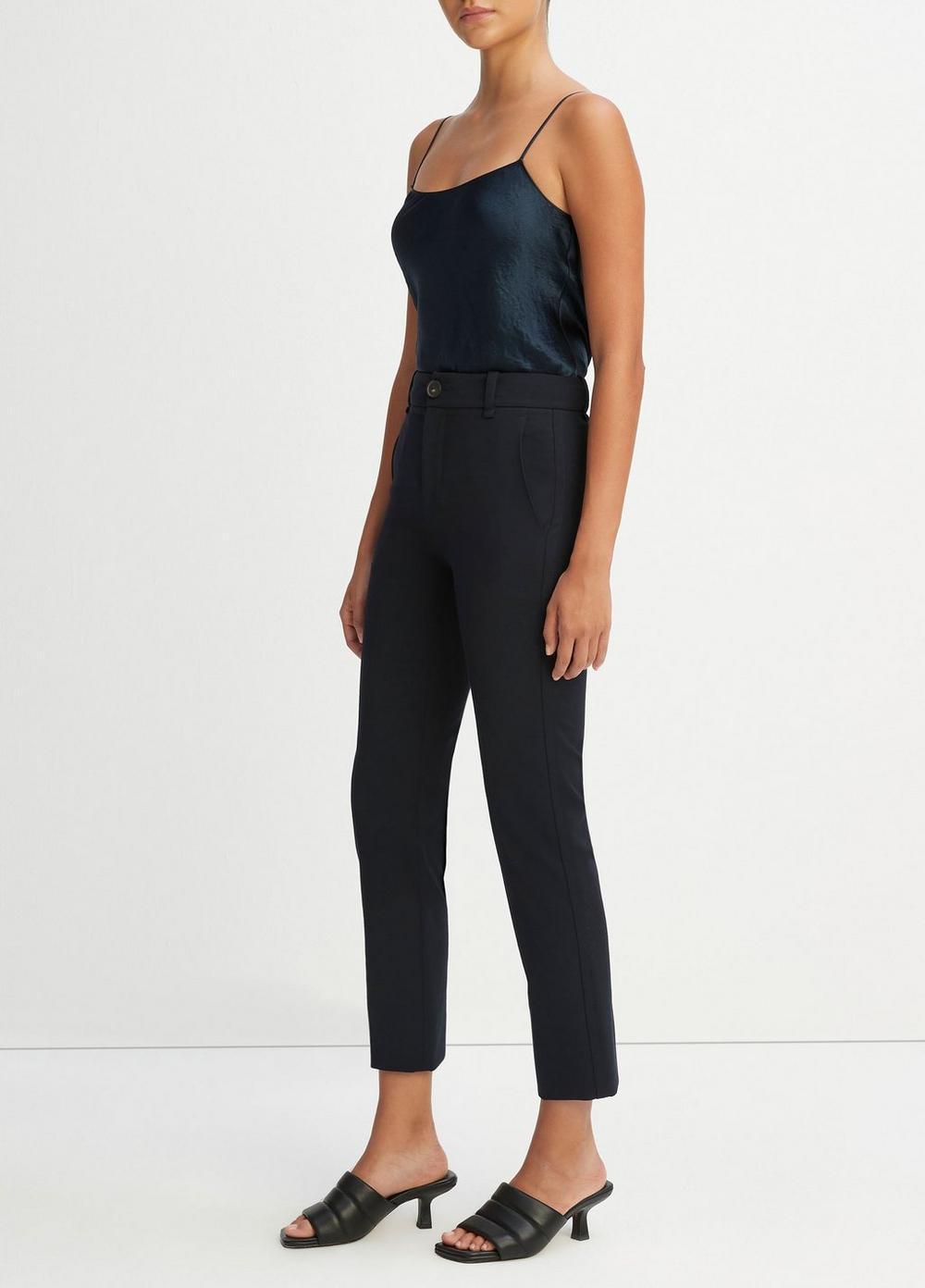Womens Cigarette Trouser, Coastal Blue, Size 10 Vince Product Image
