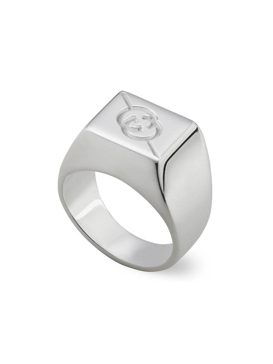 Mens Unisex Gucci Tag Ring Product Image
