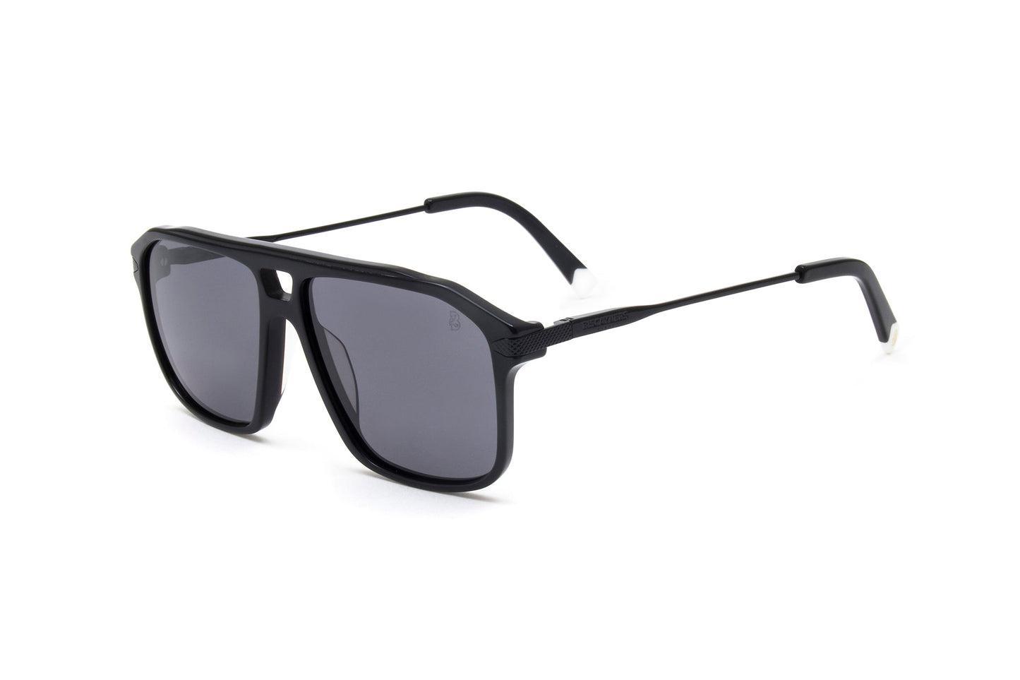 Biscayners Grand Bay Black Men's Sunglasses Product Image