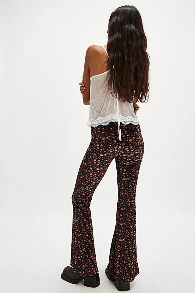Flare Street Classic Velvet Flare Pants Product Image