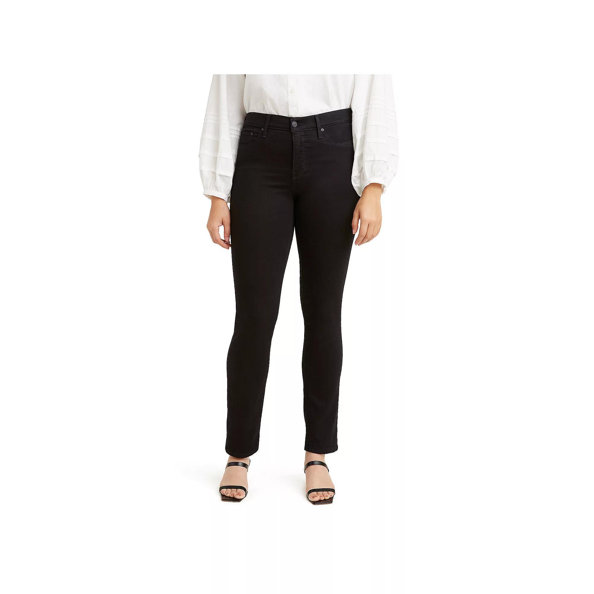 Levis 312 Shaping Slim Leg Midweight Stretch Denim Mid Rise Jeans Product Image