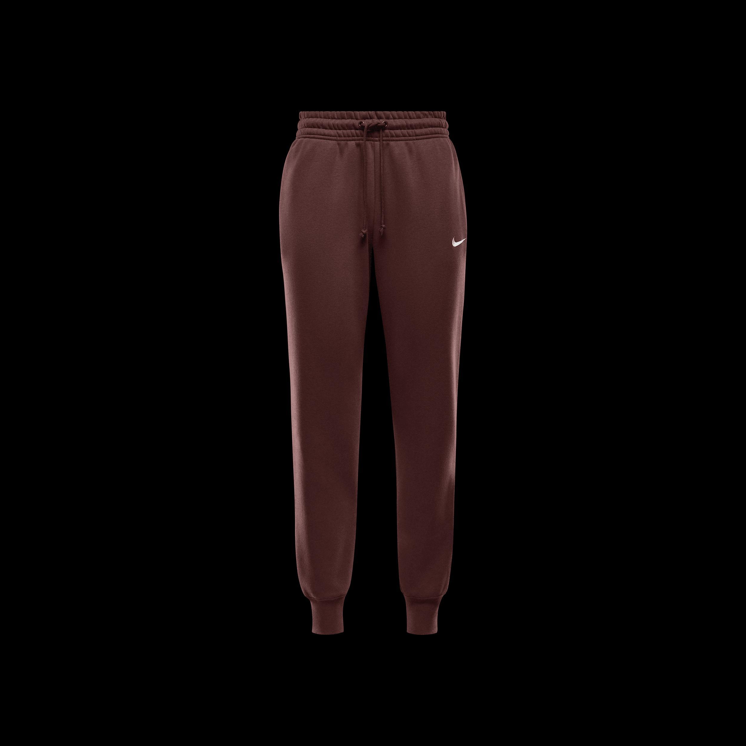 Nike Womens Sportswear Phoenix Fleece Mid-Rise Jogger Sweatpants Product Image