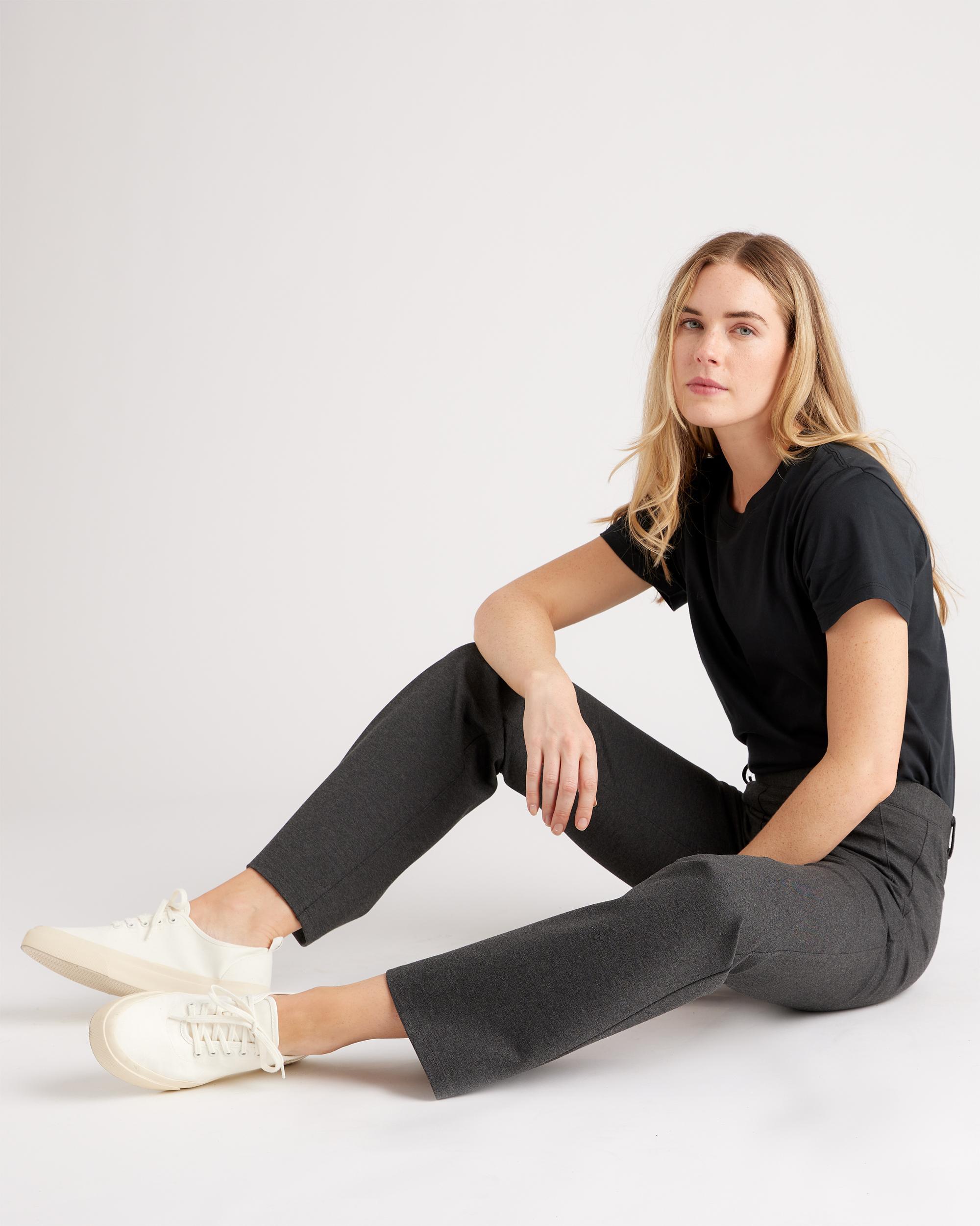 Quince | Women's Ultra-Stretch Ponte Bootcut Pants Tall Rayon Product Image