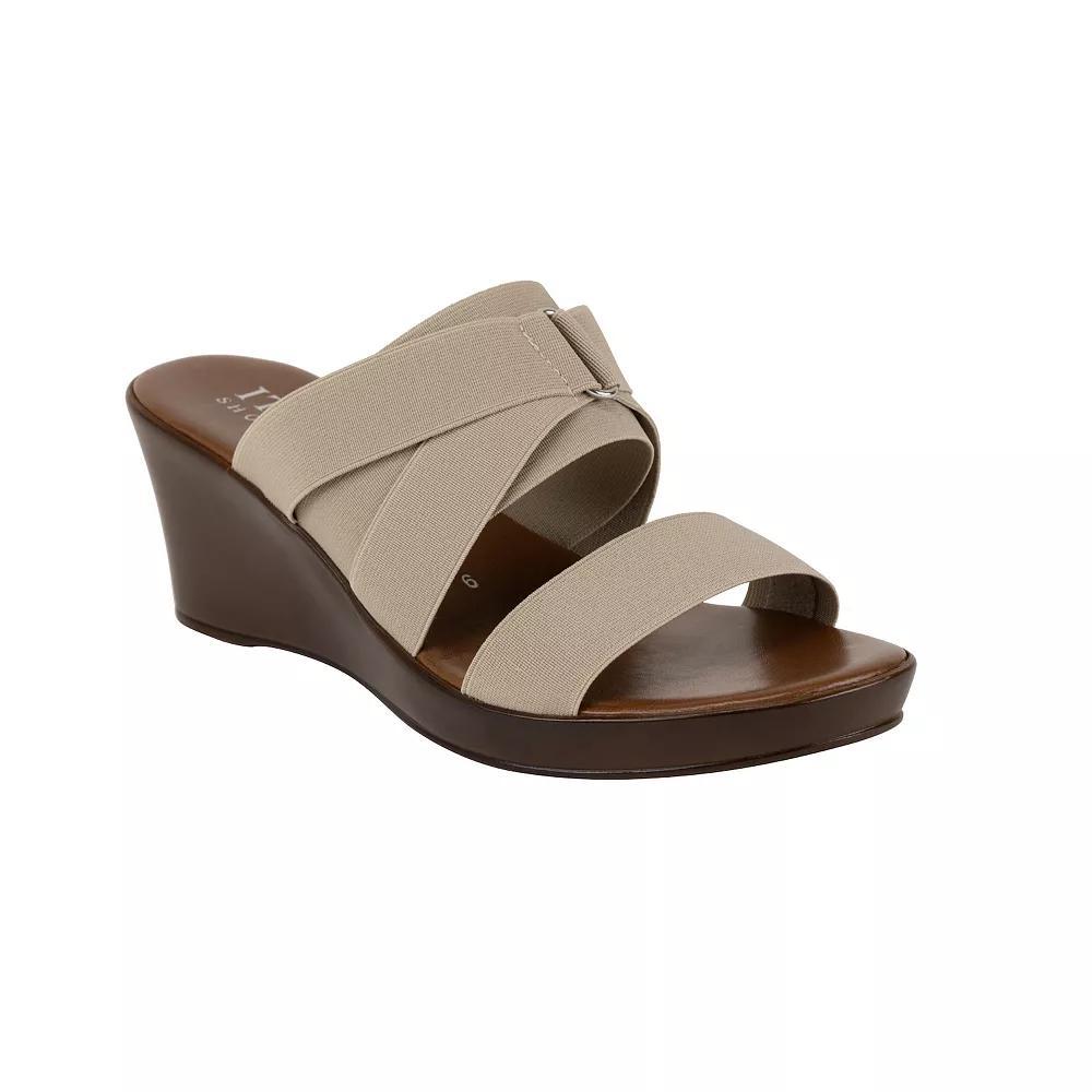 Italian Shoemakers Clous Women's Wedge Heel, Size: 5, Brown Product Image