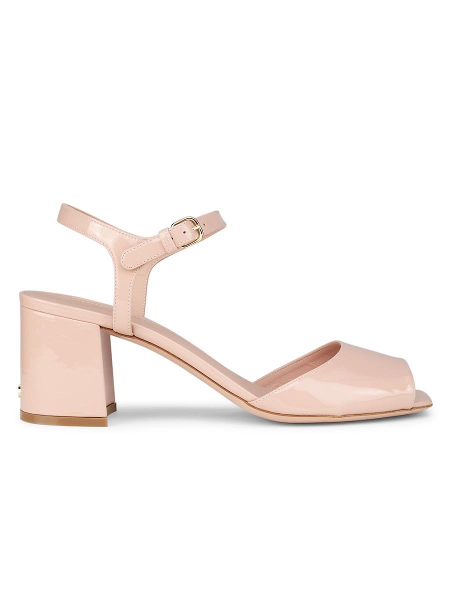 Womens Sally 60MM Patent Leather Sandals Product Image