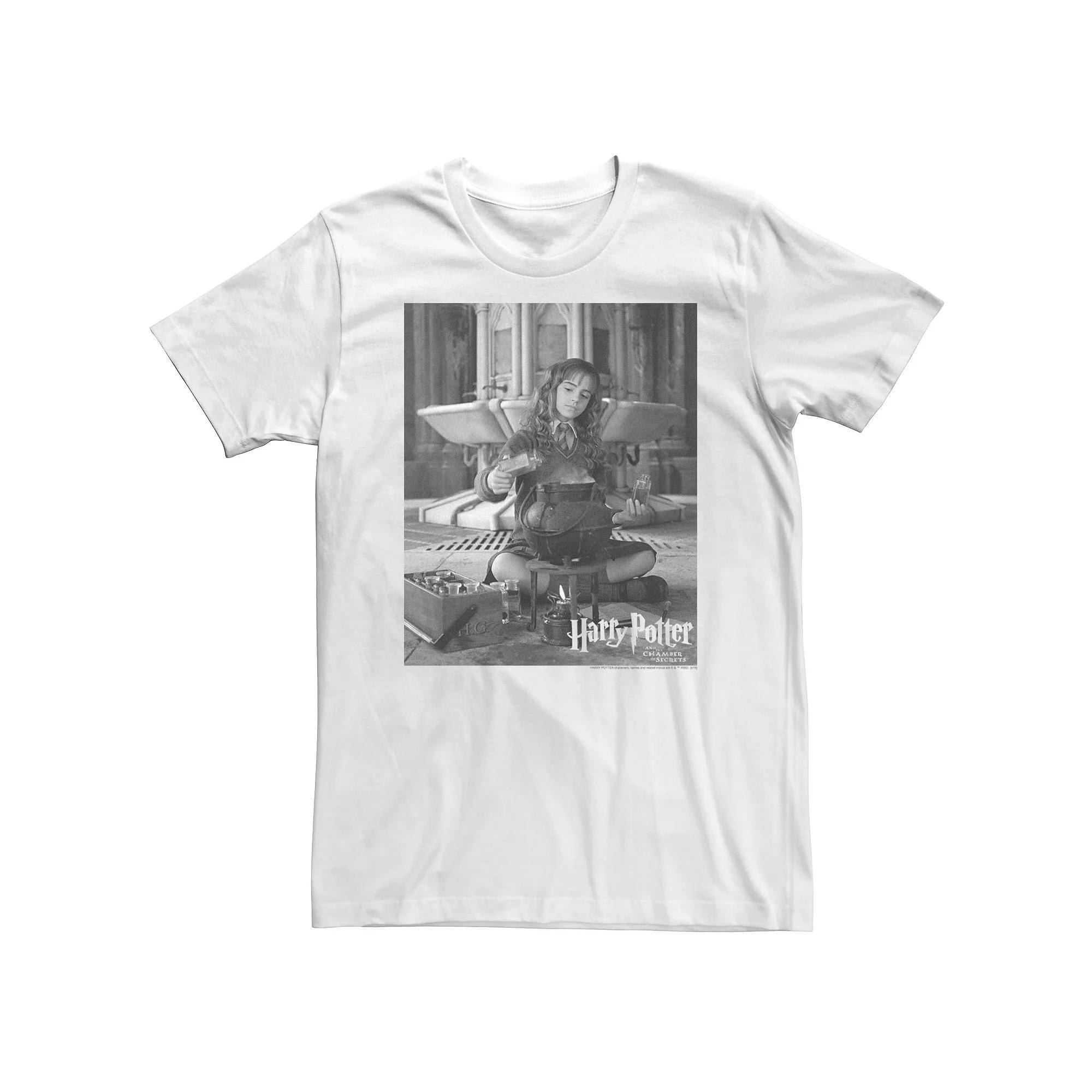 Big & Tall Harry Potter Hermione Potions Poster Tee, Men's, Size: 5XL, White Product Image