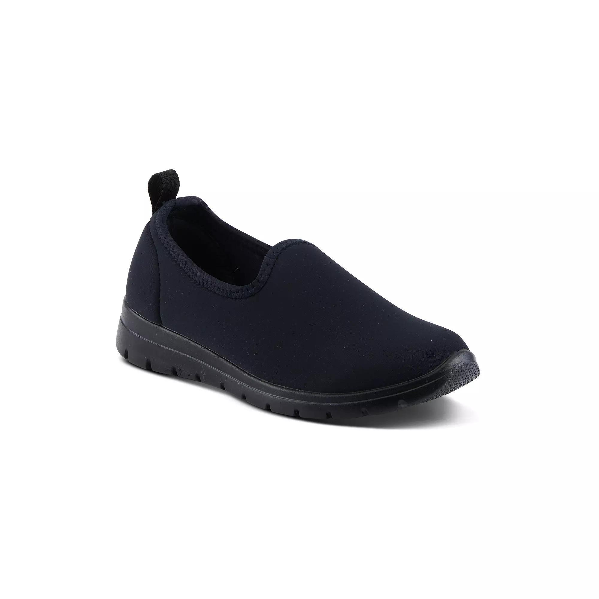 Flexus by Spring Step Women's Anisia-Croco Slip-on Shoes, Size: 41, Black Product Image