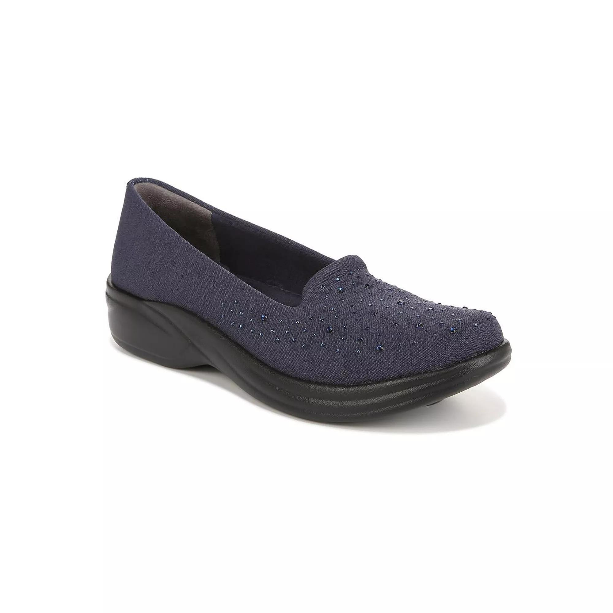 LifeStride Poppyseed 3 Womens Rhinestone Slip-ons Blue Product Image