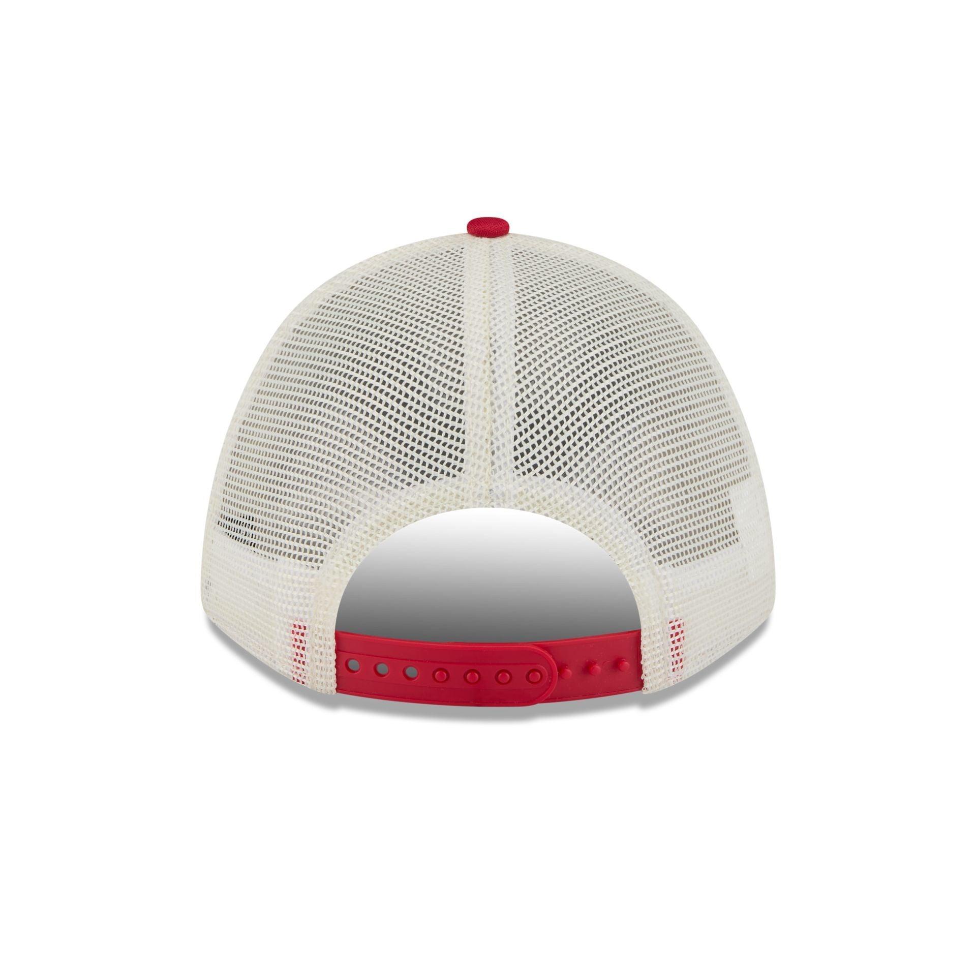 Philadelphia Phillies Chrome Arch 9FORTY M-Crown A-Frame Trucker Hat Male Product Image
