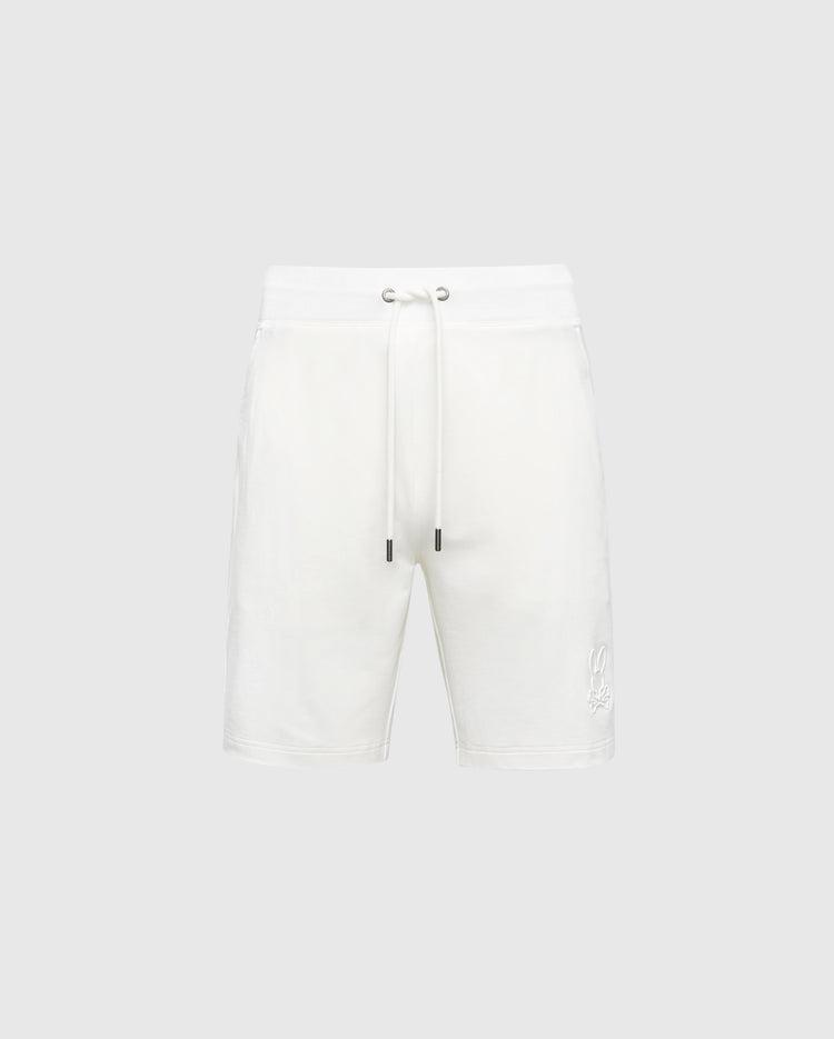 MENS LEVANZO EMBROIDERED MICRO FRENCH TERRY SWEATSHORT - B6R578F200 Product Image