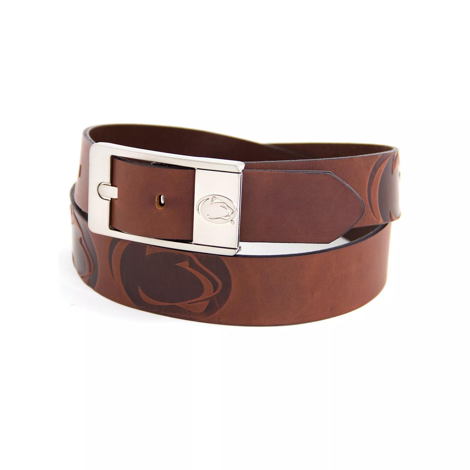 Men's Penn State Nittany Lions Brandish Leather Belt, Size: 44, Team Product Image