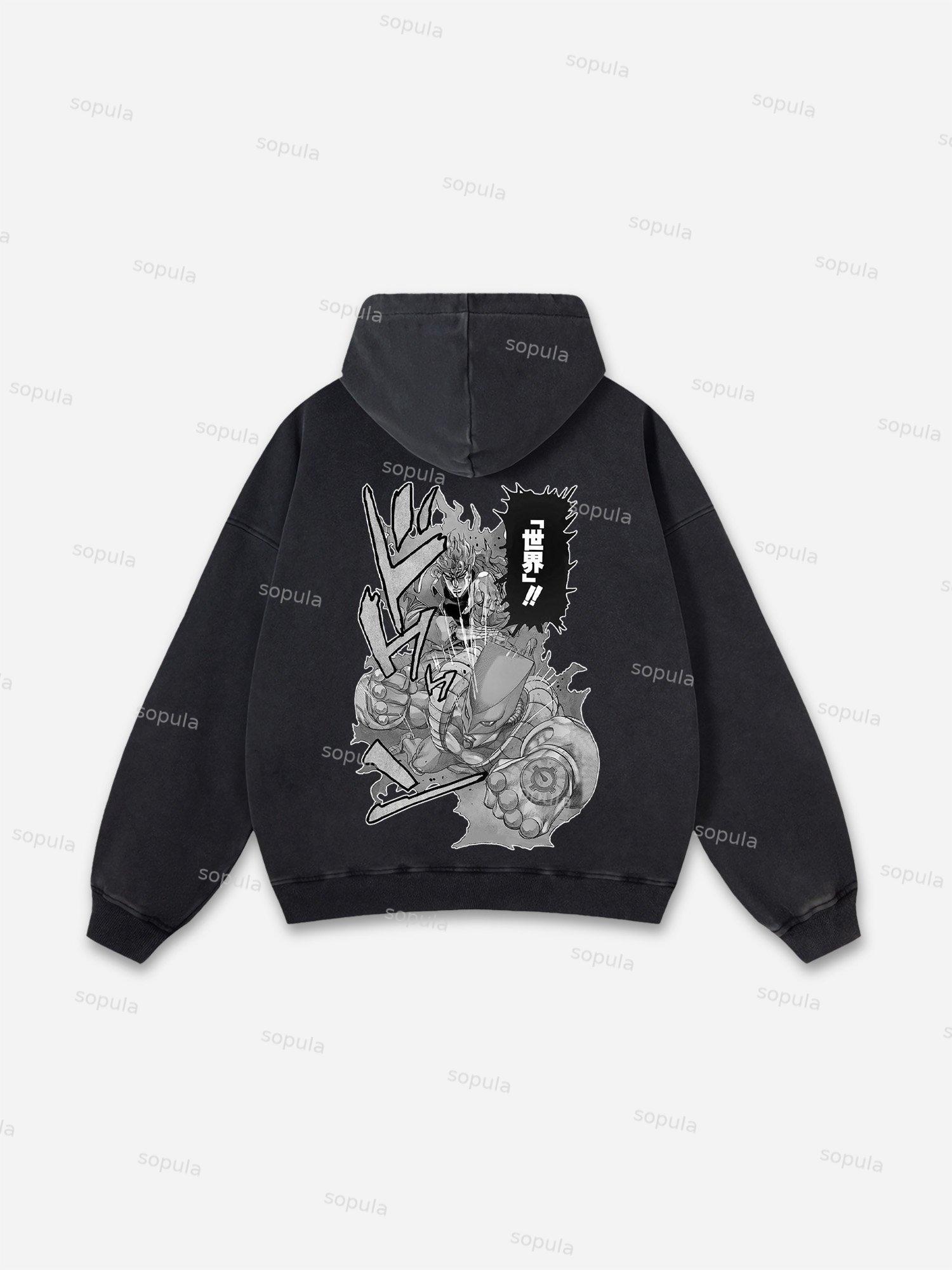 Sopula For God So Loved The World Graphic Washed Hoodie Product Image