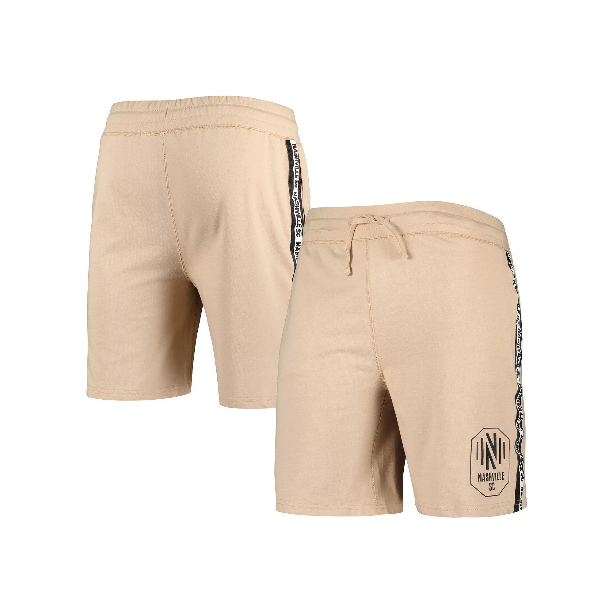 Mens Concepts Sport Tan Nashville SC Team Stripe Shorts Product Image