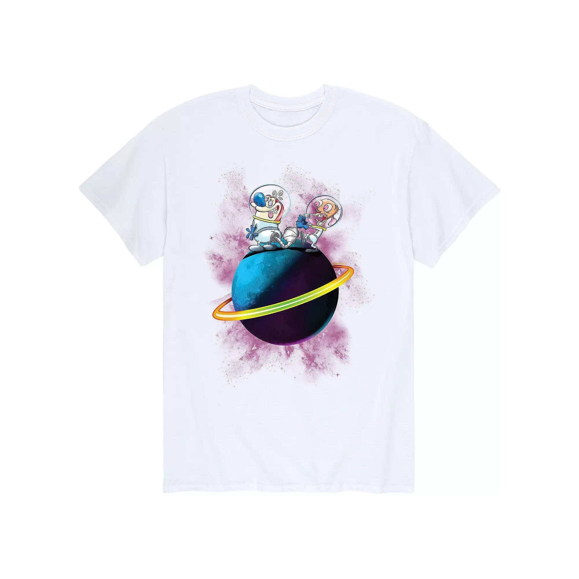 Mens Ren & Stimpy Planet Frames Tee Product Image