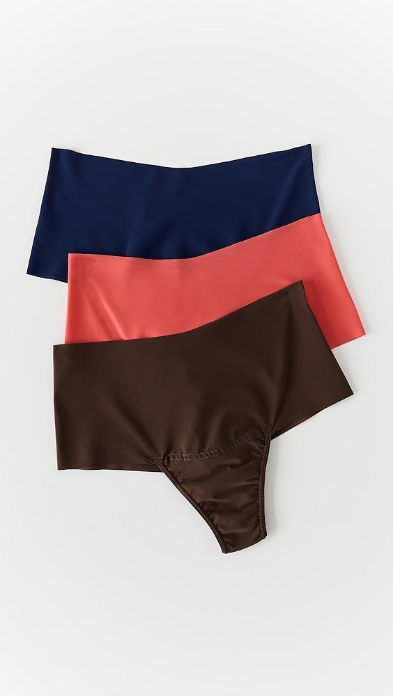 Hanky Panky 3 Pack High Rise Thongs | Shopbop Product Image