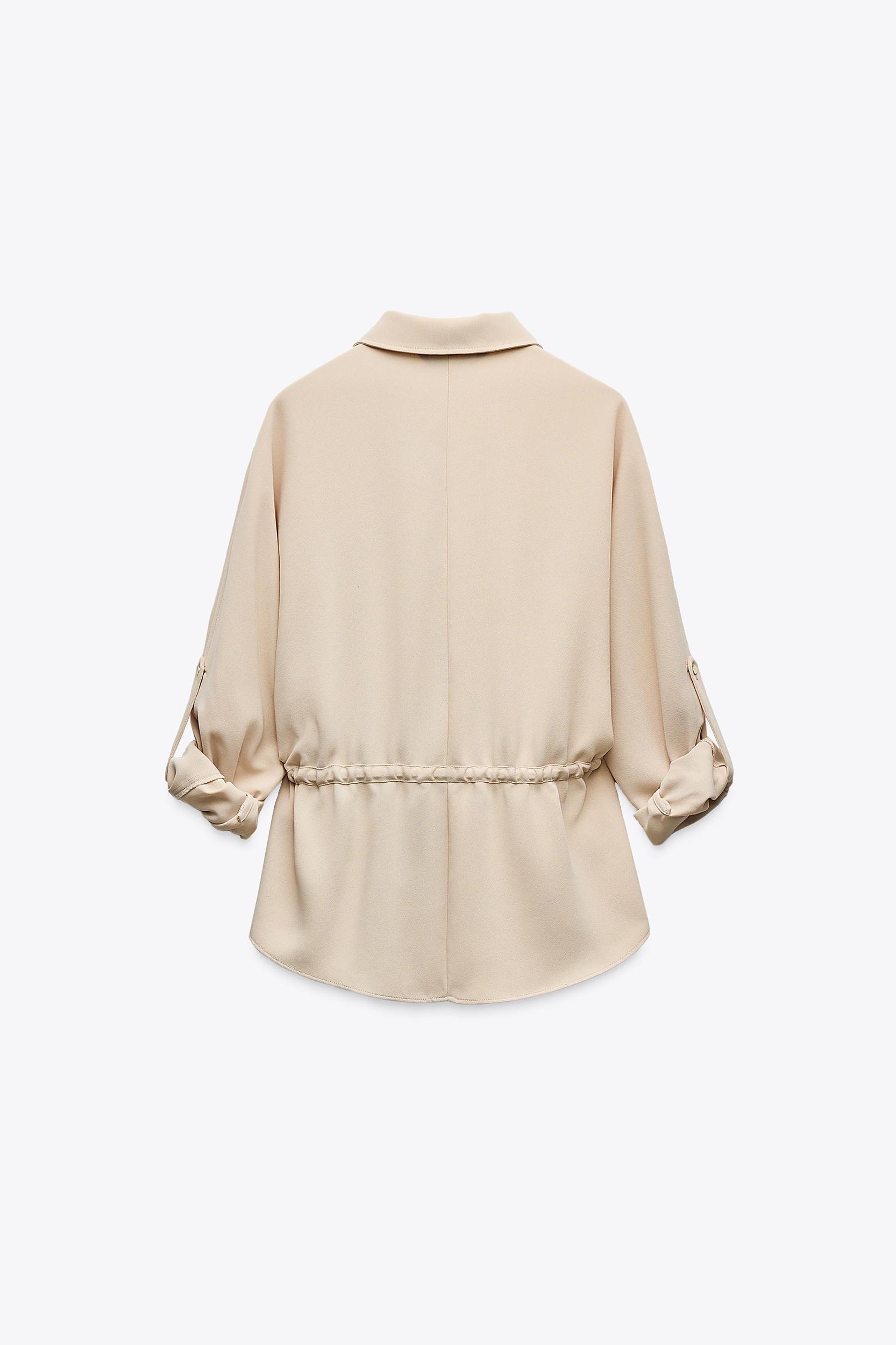 CREPE SAFARI SHIRT Product Image