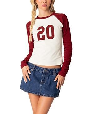 Edikted Feeling 20 Long Sleeve Tee Product Image