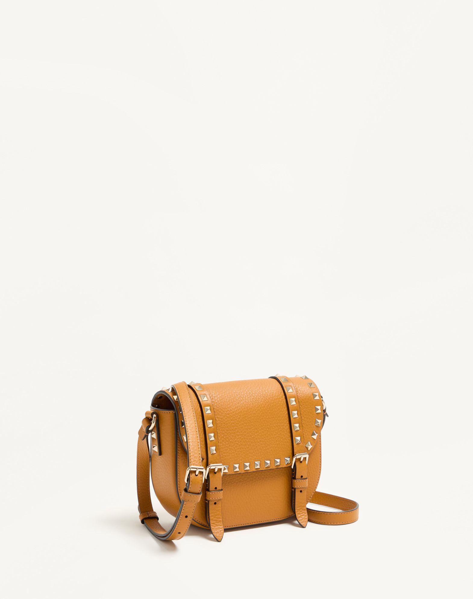Valentino Garavani Rockstud small shoulder bag in grainy calfskin Product Image