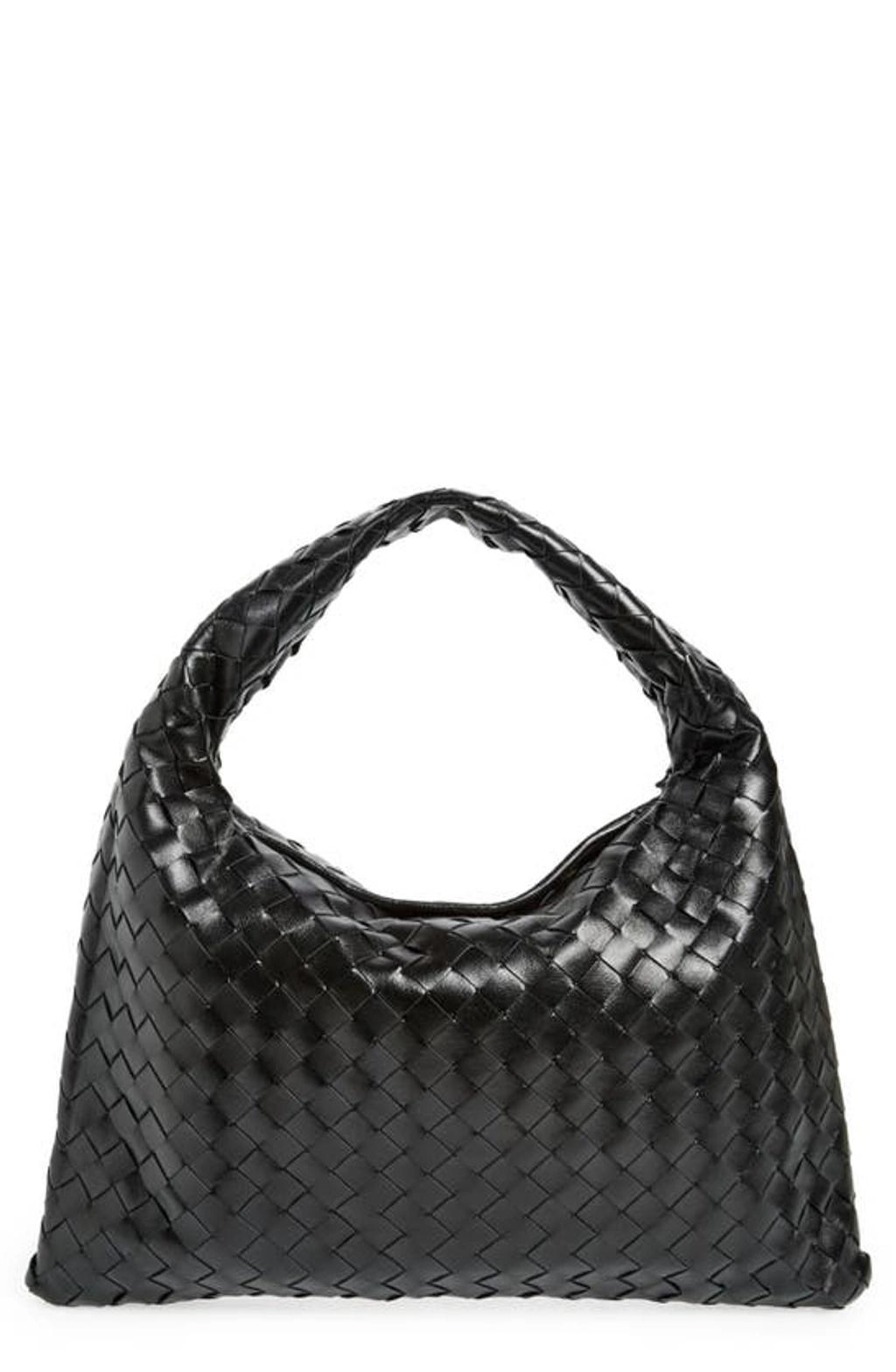 Womens Small Hop Intrecciato Leather Hobo Bag Product Image