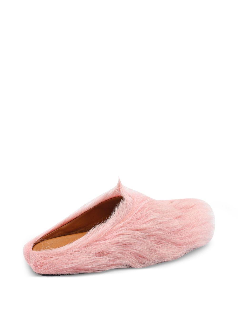 calf-hair slip-on mules Product Image