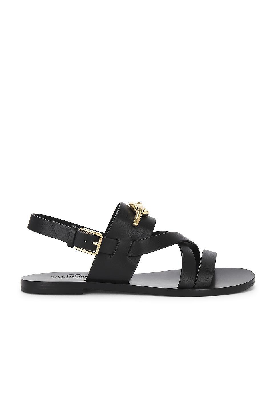 V Logo Gate Sandal Product Image