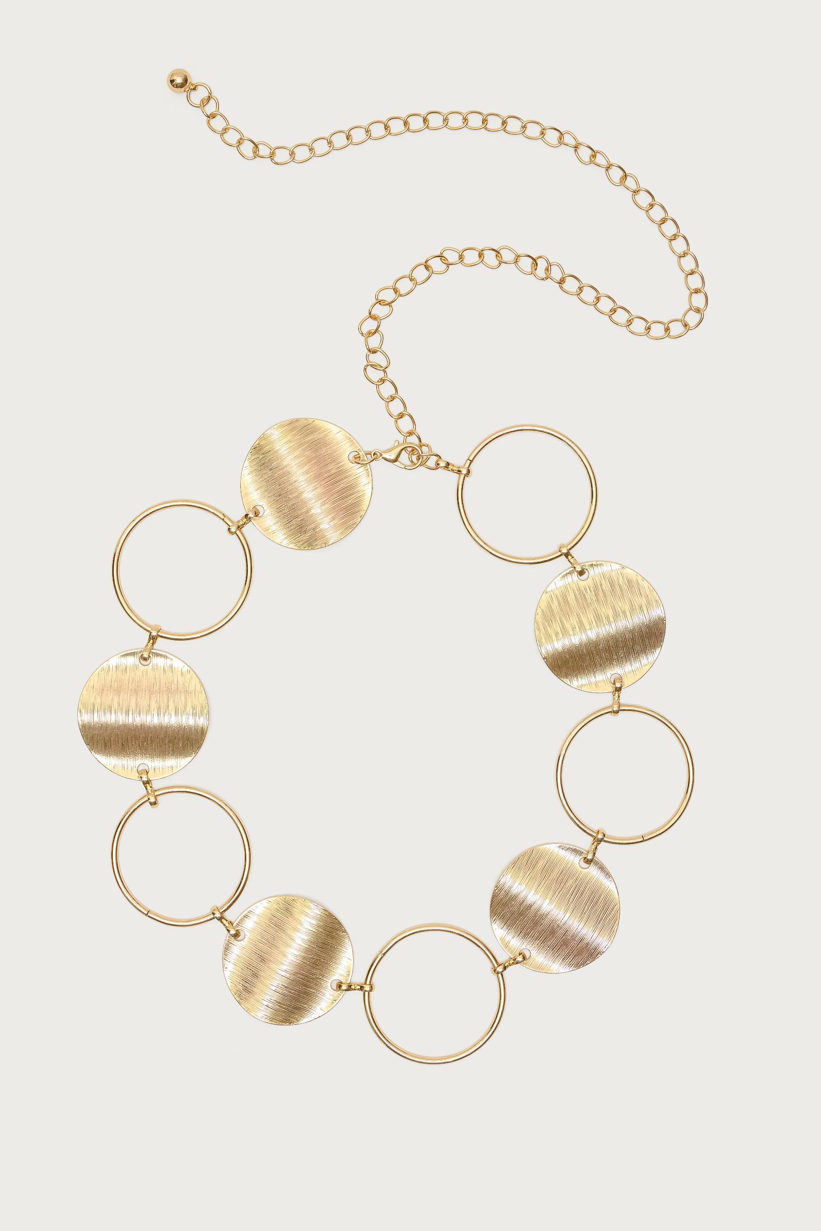 Chunky Circle Chain Belt Product Image