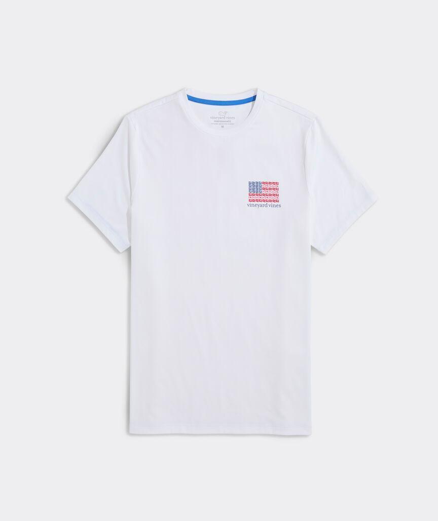 USA Release Flags Short-Sleeve Harbor Performance Tee Product Image