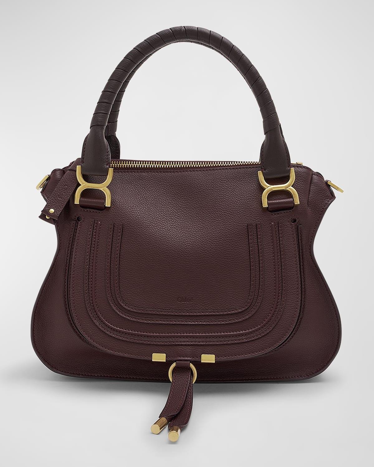 Chloe Marcie Medium Leather Satchel Product Image