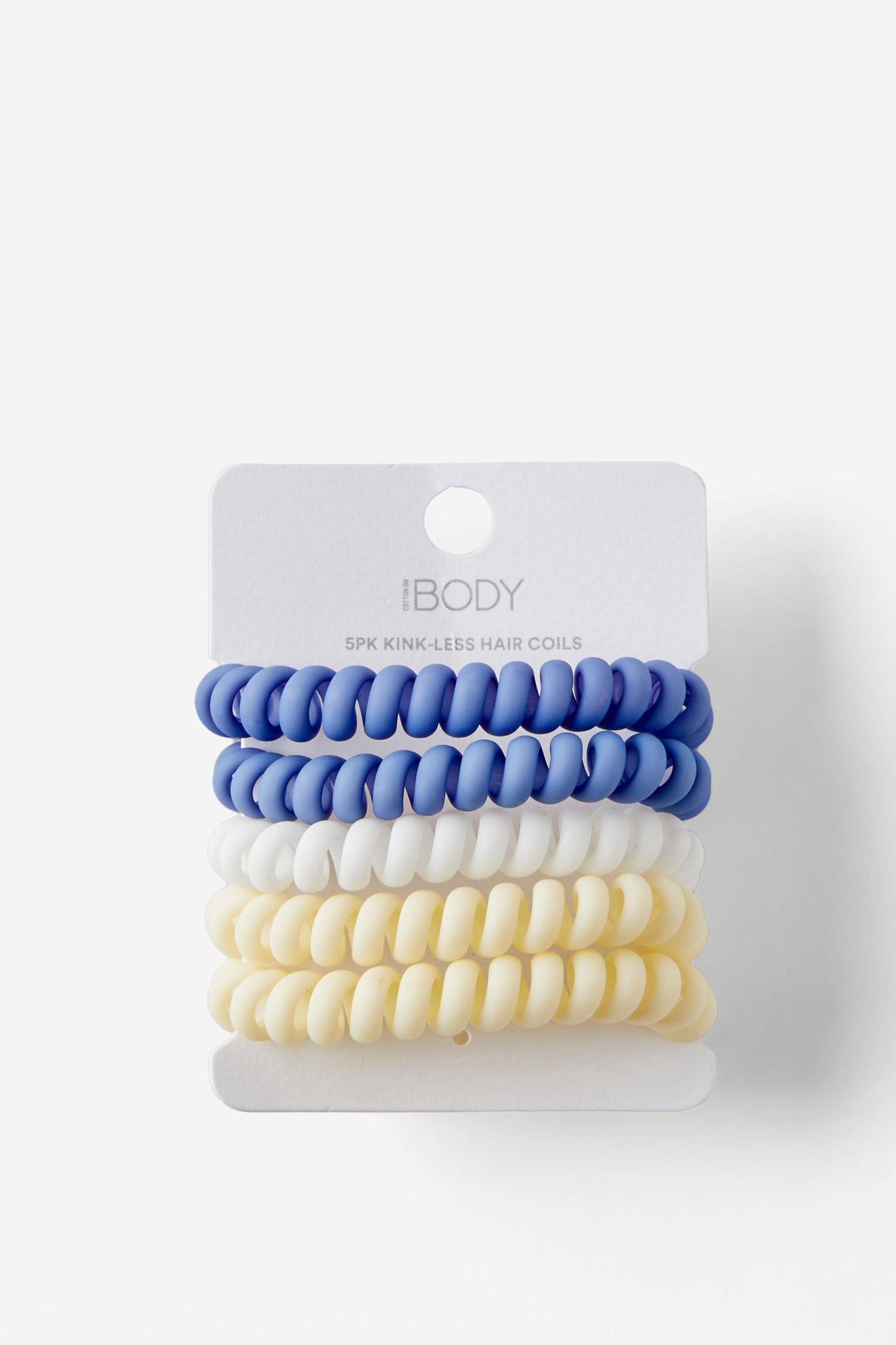Coil Hair Ties 5Pk Product Image