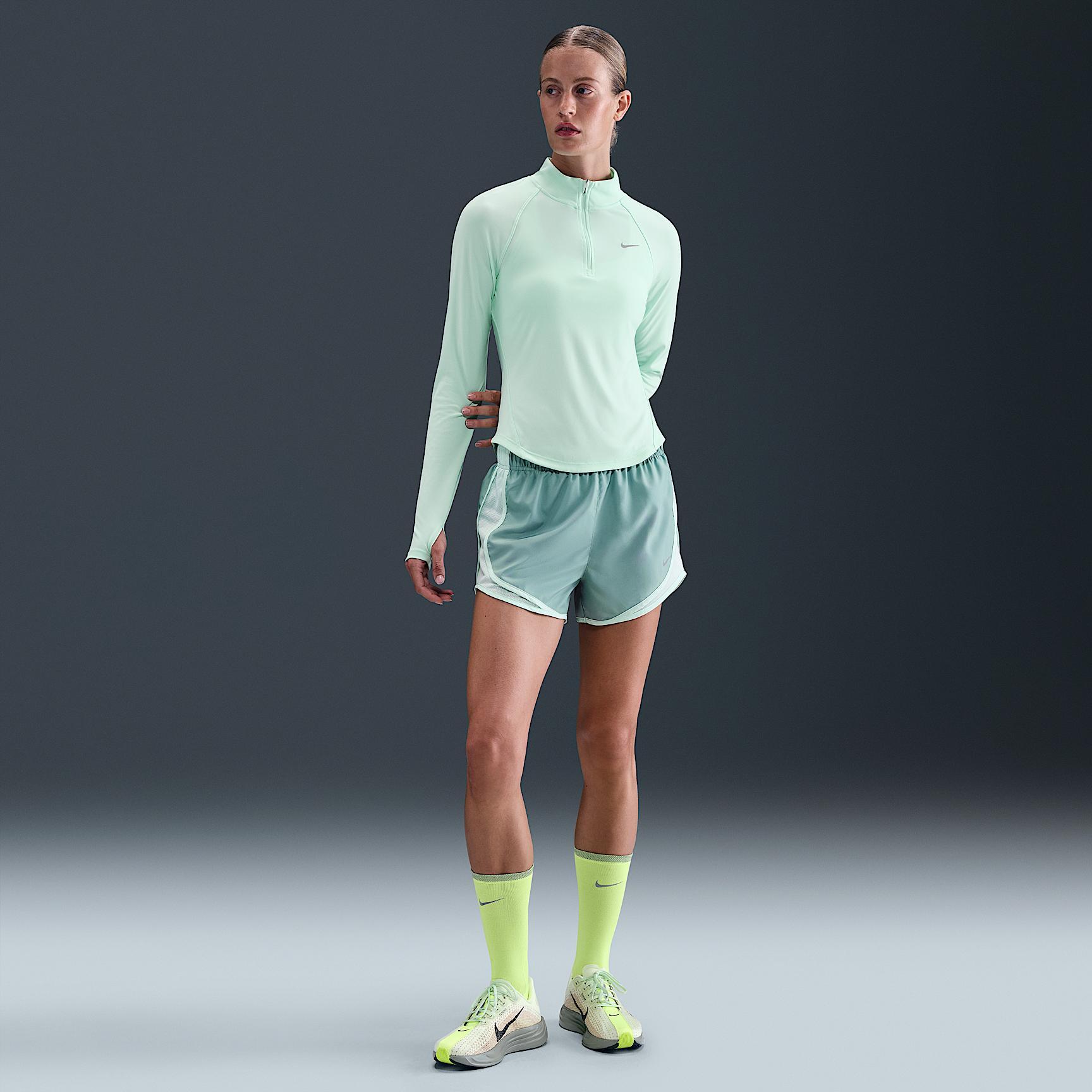 Nike Women's Tempo Dri-FIT Mid-Rise Brief-Lined Running Shorts Product Image