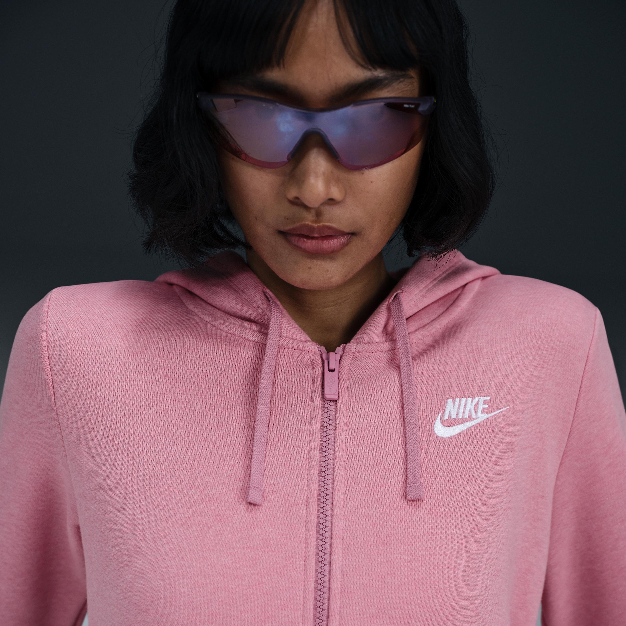 Women's Nike Sportswear Club Fleece Full-Zip Hoodie Product Image