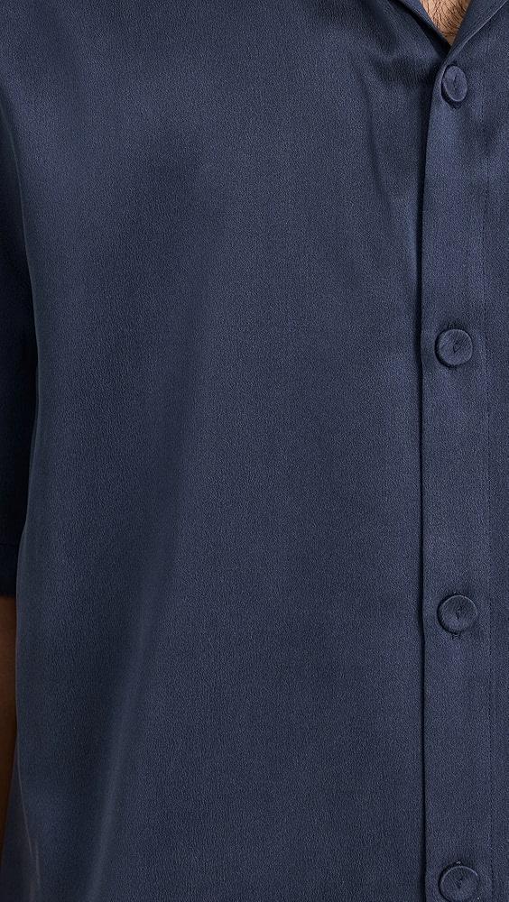 Lunya Washable Silk Button Up Short PJ Set | Shopbop Product Image