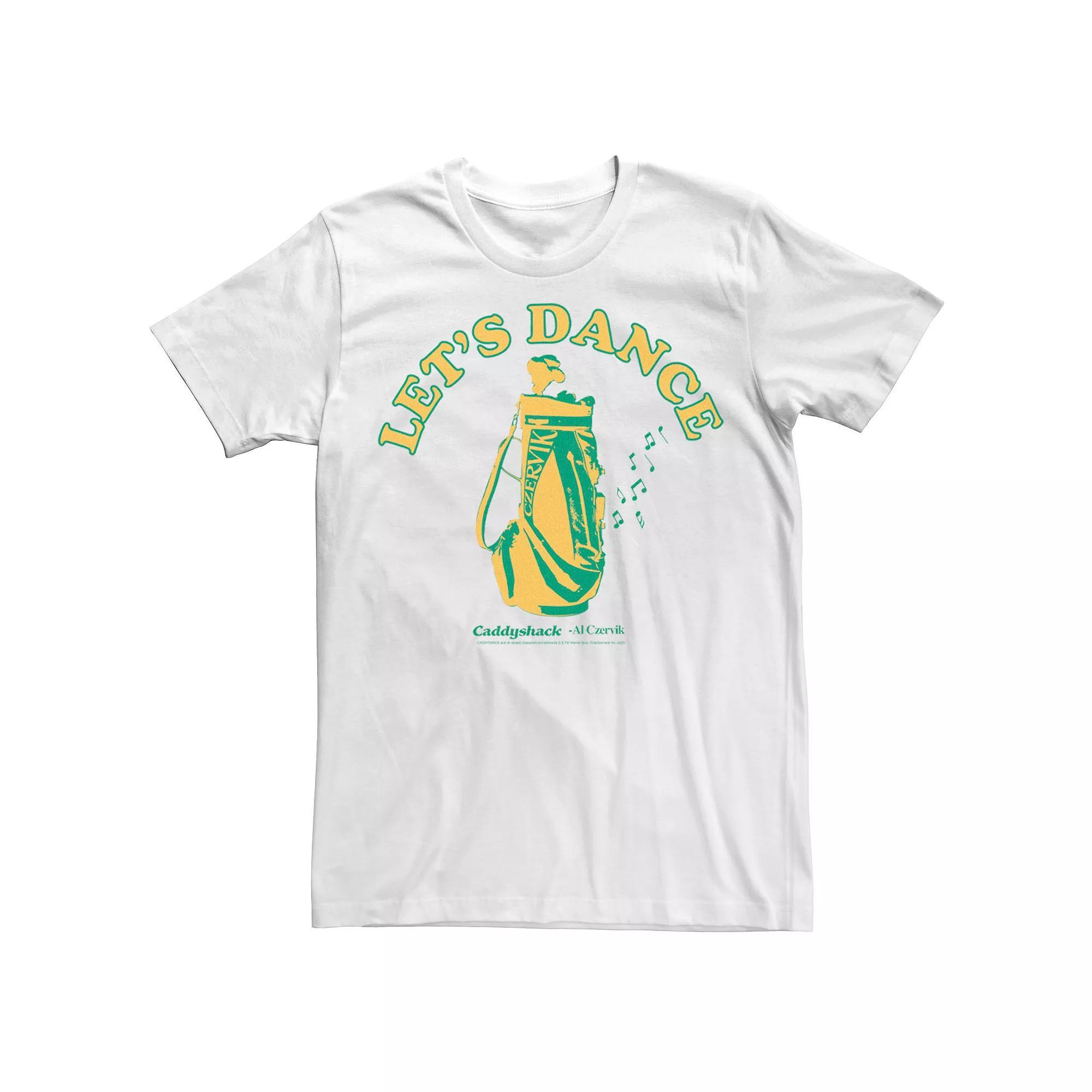 Men's Caddyshack Let's Dance Tee, Size: XL, White Product Image
