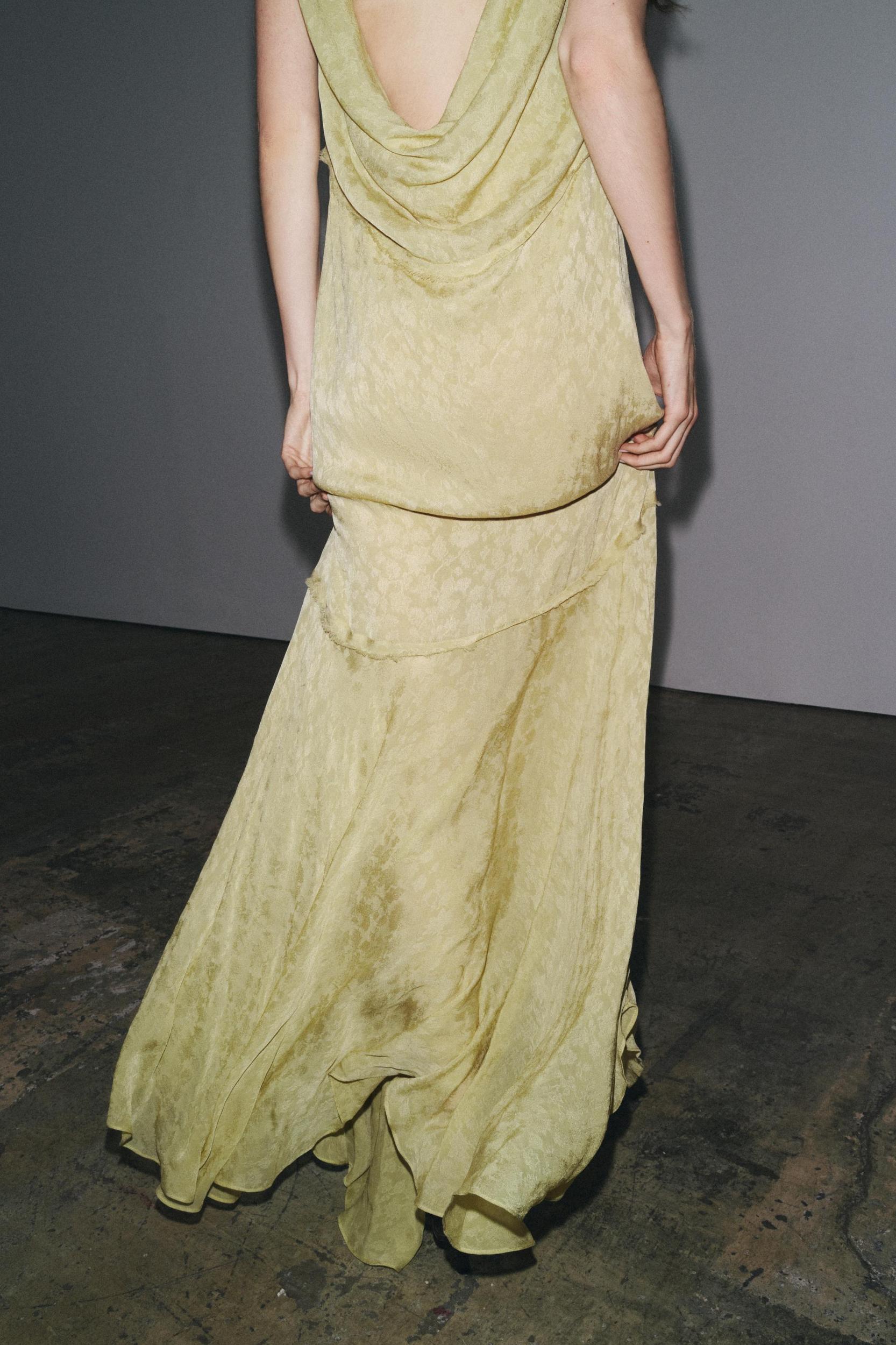 JACQUARD LONG DRESS ZW COLLECTION Product Image