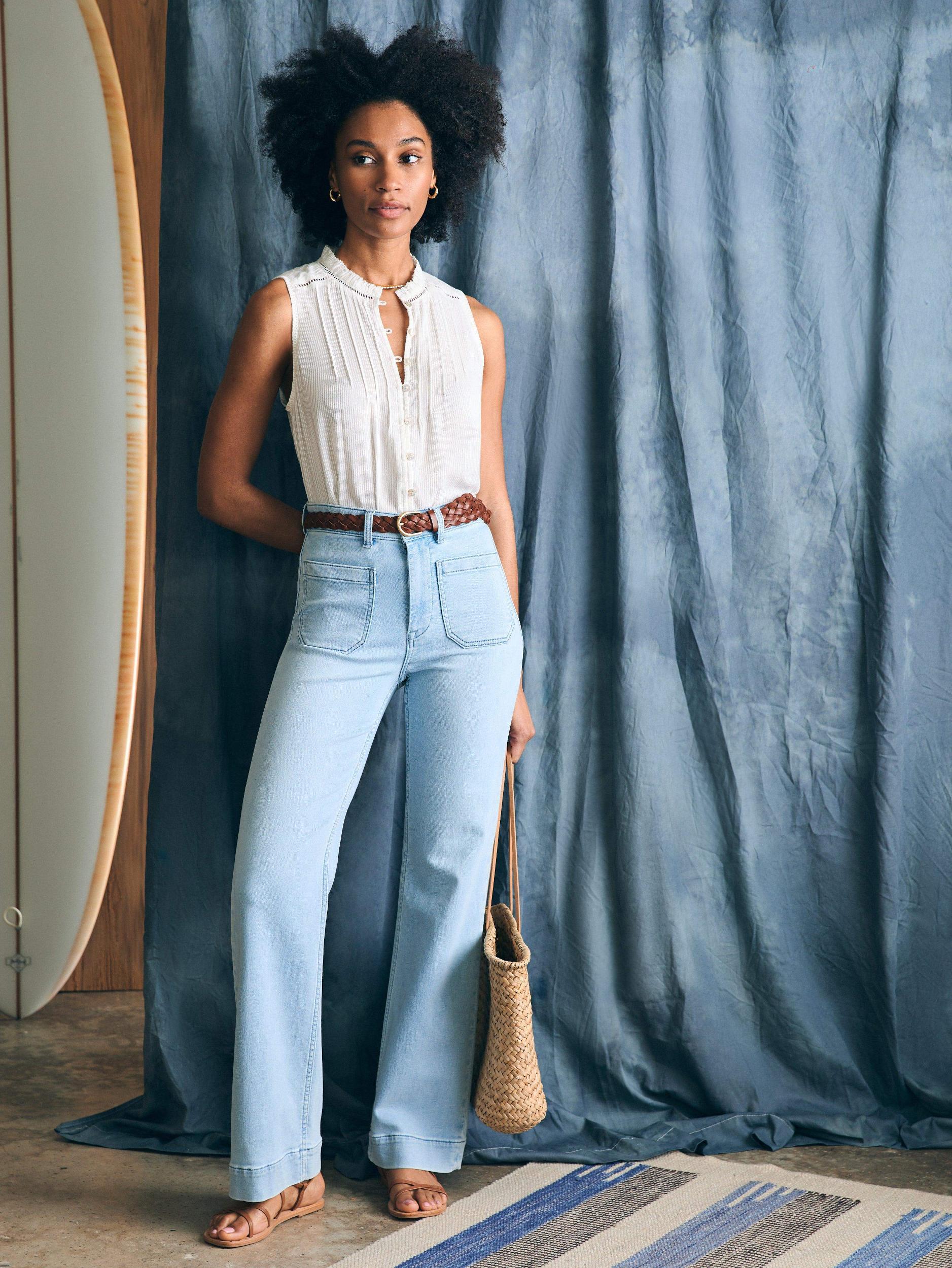 Willa Sleeveless Top - White Female Product Image