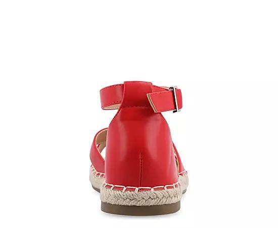 Journee Lyddia Women's Sandals, Size: 10, Red Product Image