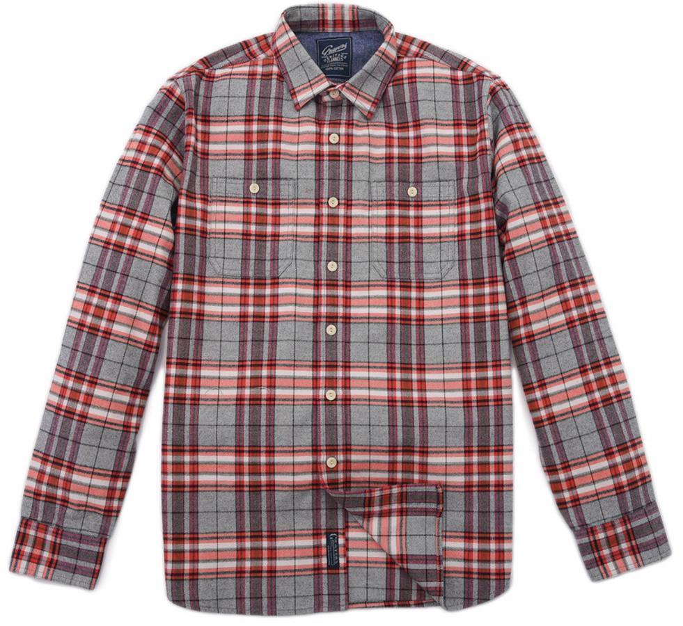 Herndon Heritage Flannel - Gray Orange Cream (Final Sale)* Product Image