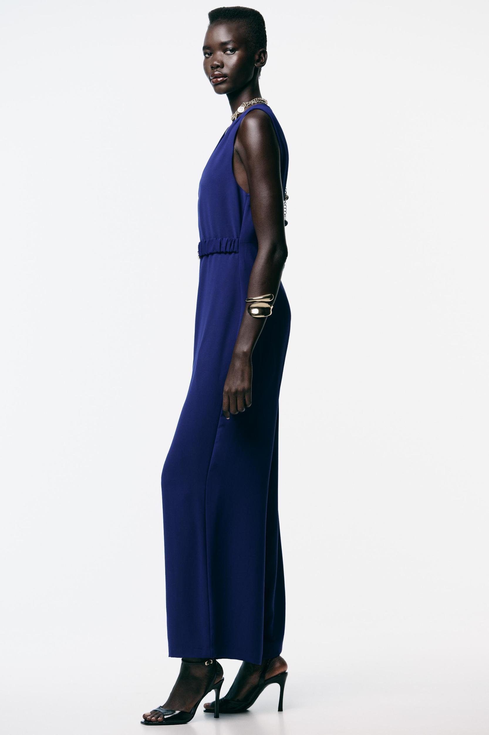 HARDWARE BELTED JUMPSUIT Product Image