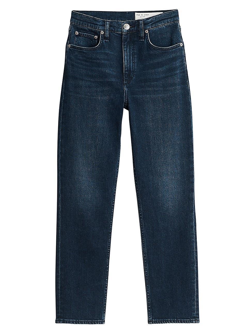 rag & bone Wren High Rise Ankle Slim Jeans in Ella Product Image