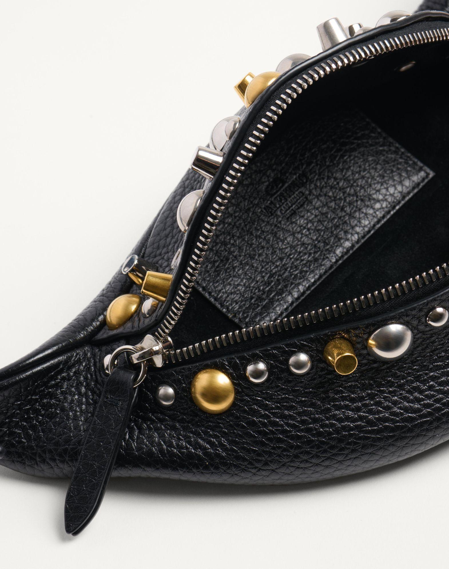 Valentino Garavani Nellcôte Belt Bag In Grainy Calfskin Product Image