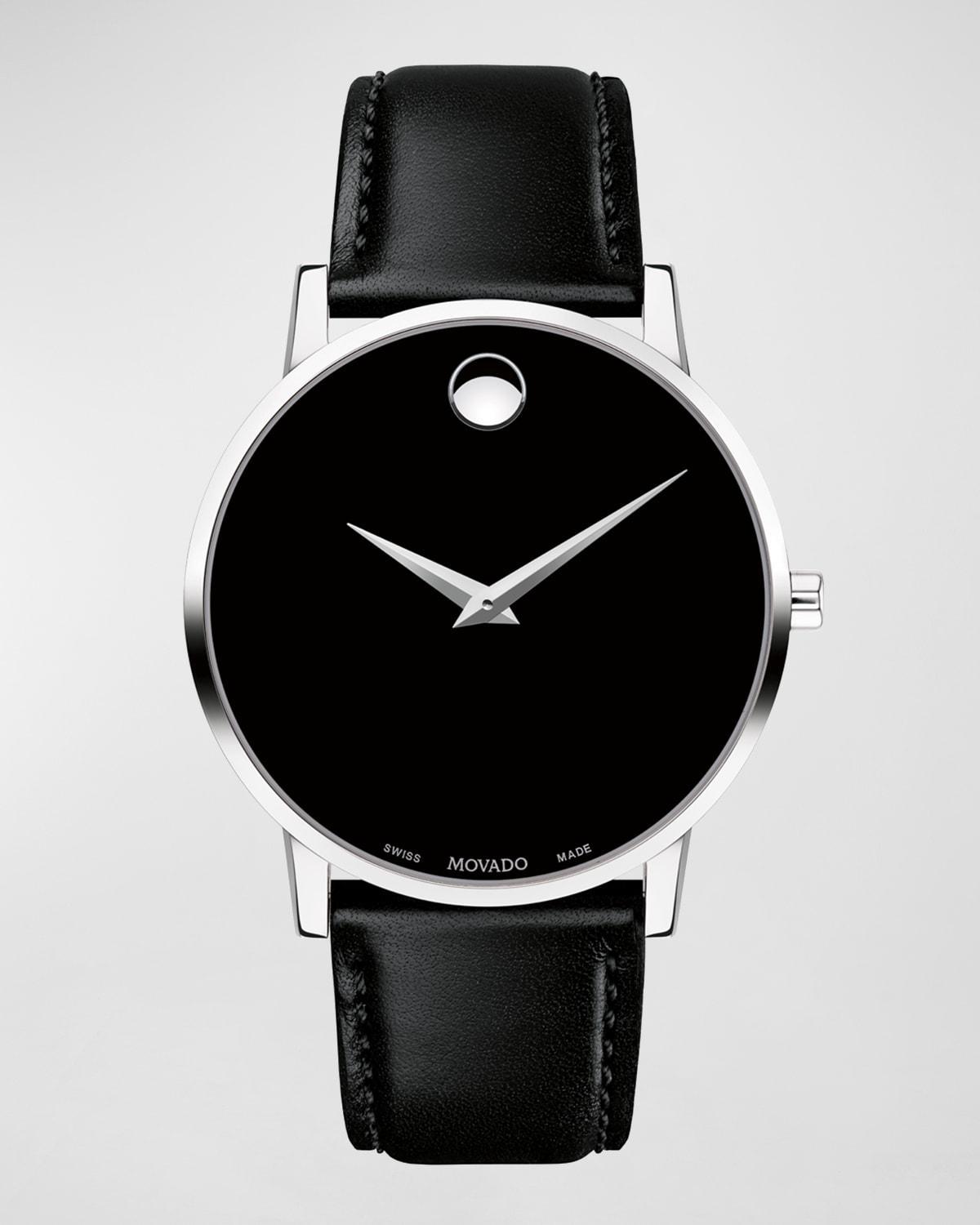 Movado Museum Classic Yellow Gold-Tone Case Watch, 40mm Product Image