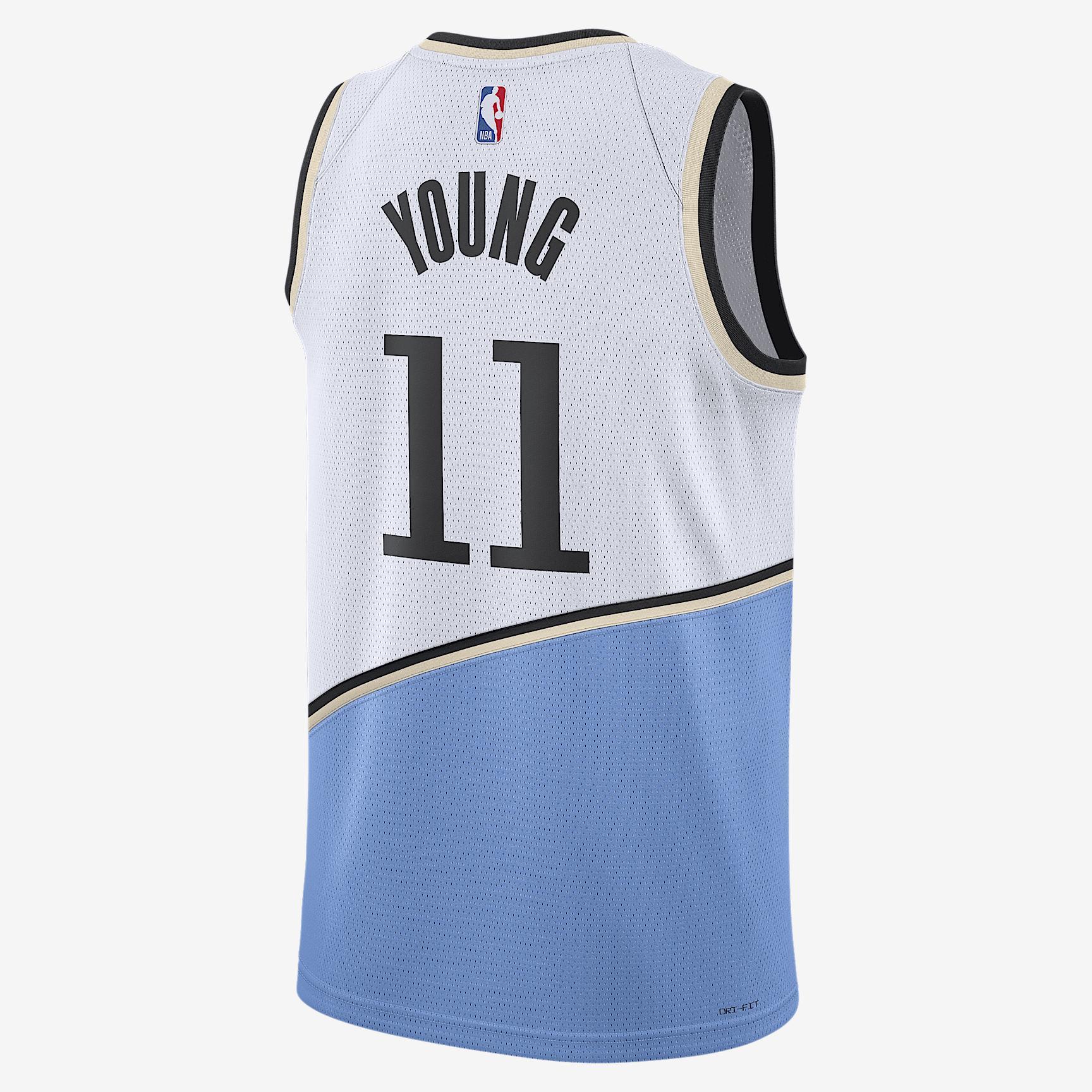 Trae Young Atlanta Hawks 2024/25 City Edition Men's Nike Dri-FIT NBA Swingman Jersey Product Image