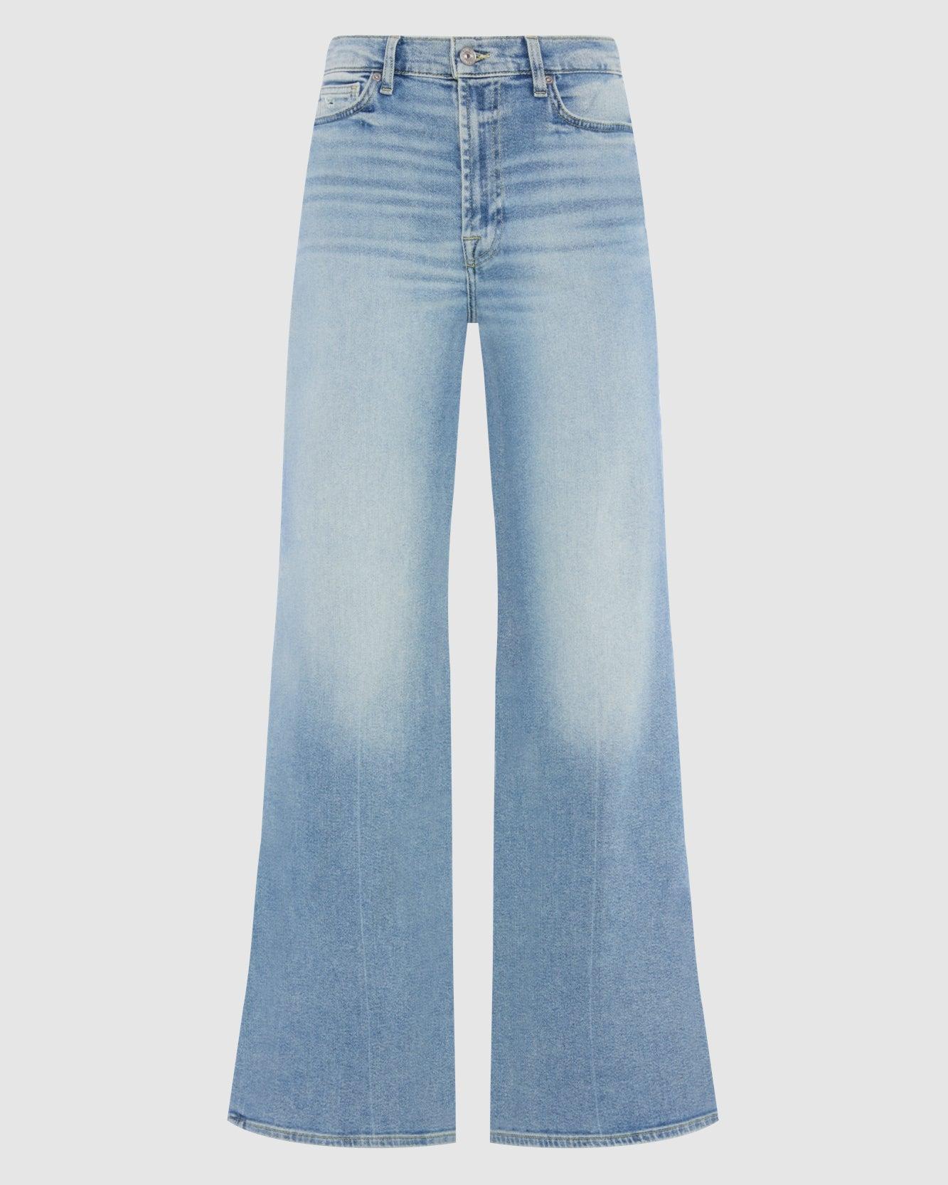 7 For All Mankind Ultra High Rise Jo Wide Leg Jeans in Must Product Image