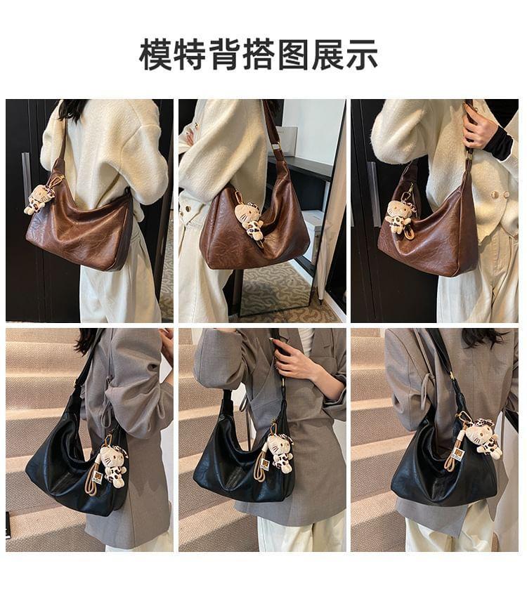 Faux Leather Crossbody Bag Product Image