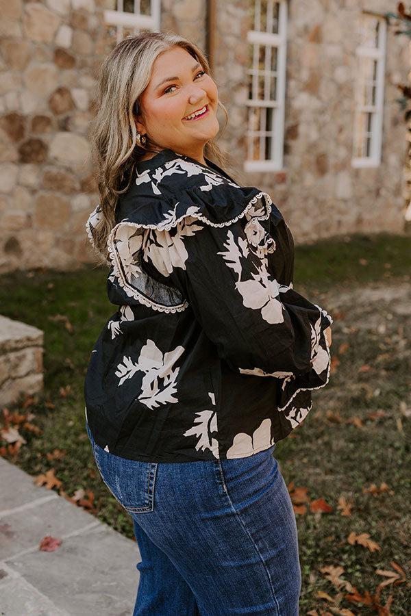 Tea Garden Dreaming Shift Top Curves Product Image