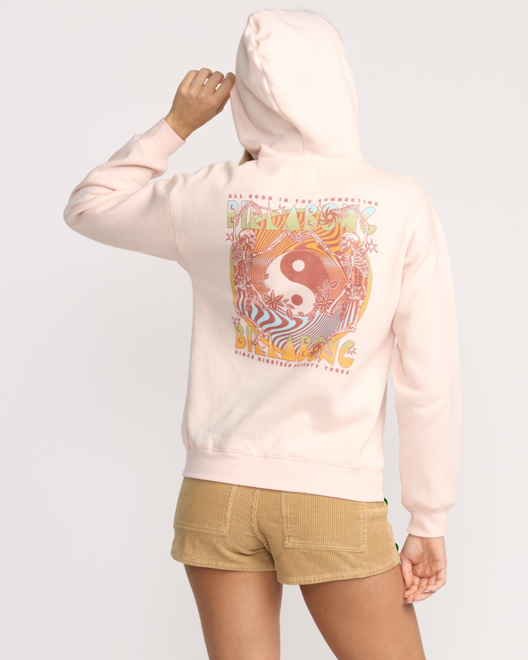 All Good In Summer Hoodie - Light Peach Female Product Image