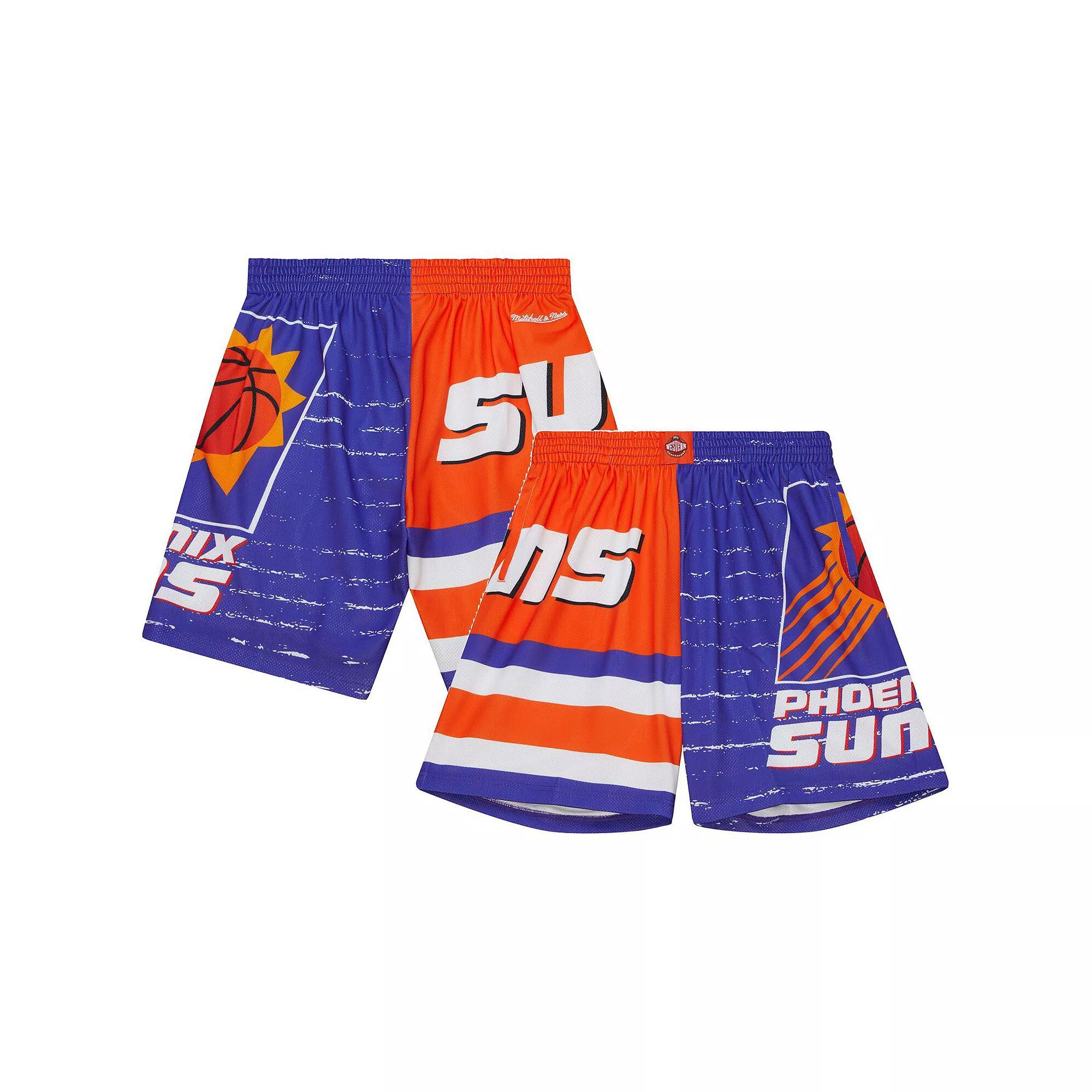Men's Mitchell & Ness Purple/Orange Phoenix Suns Jumbotron 3.0 Shorts, Size: Medium, Phx Purple Product Image